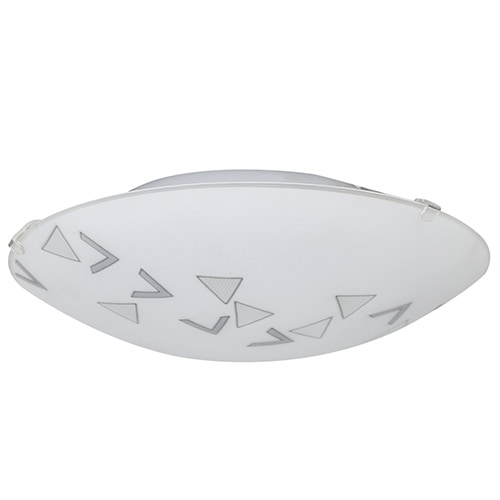 Mars Ceiling Light Triangles 250mm White
