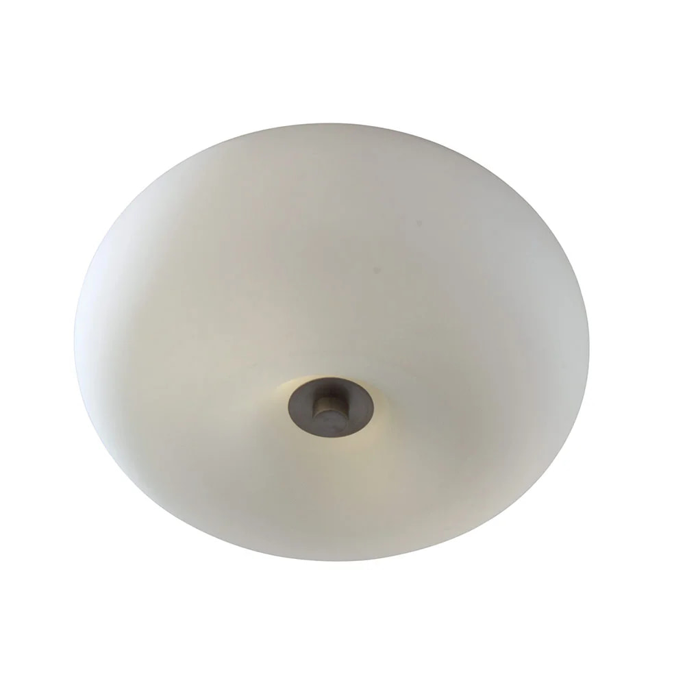 Optica Ceiling Light 280mm Satin Chrome