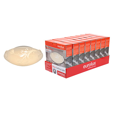Flora Ceiling Light White (Sell in PDQ of 8 only)
