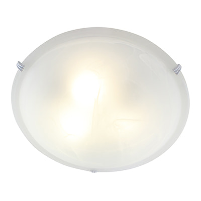 Alabaster Ceiling Light 400mm White