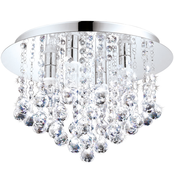 Almonte Ceiling Light Chrome LED