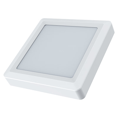 Square Ceiling Light 170mm White LED 4000K