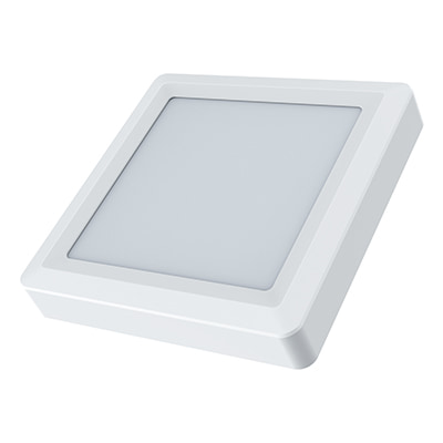 Square Ceiling Light 170mm White LED 3000K