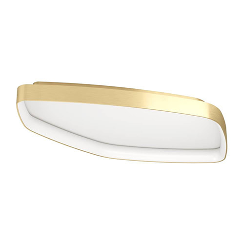 Vallerosa Ceiling Light Brushed Brass LED