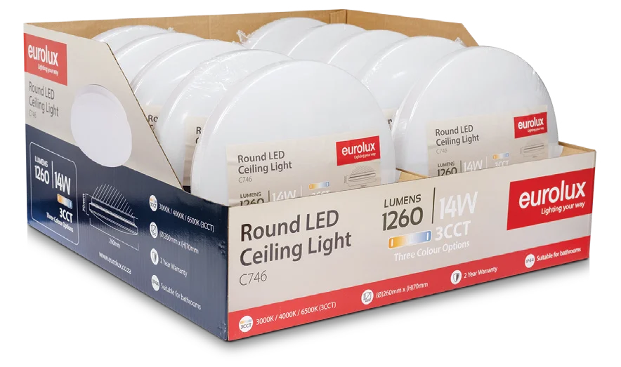 Classic Ceiling Light LED 14W 3CCT (Sell in PDQ of 10 only), view 2