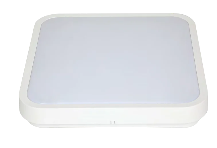 Premium Square Rim Ceiling Light White LED 18W 3CCT, view 3