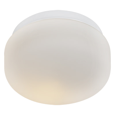 Cheese Round Ceiling Light 200mm White