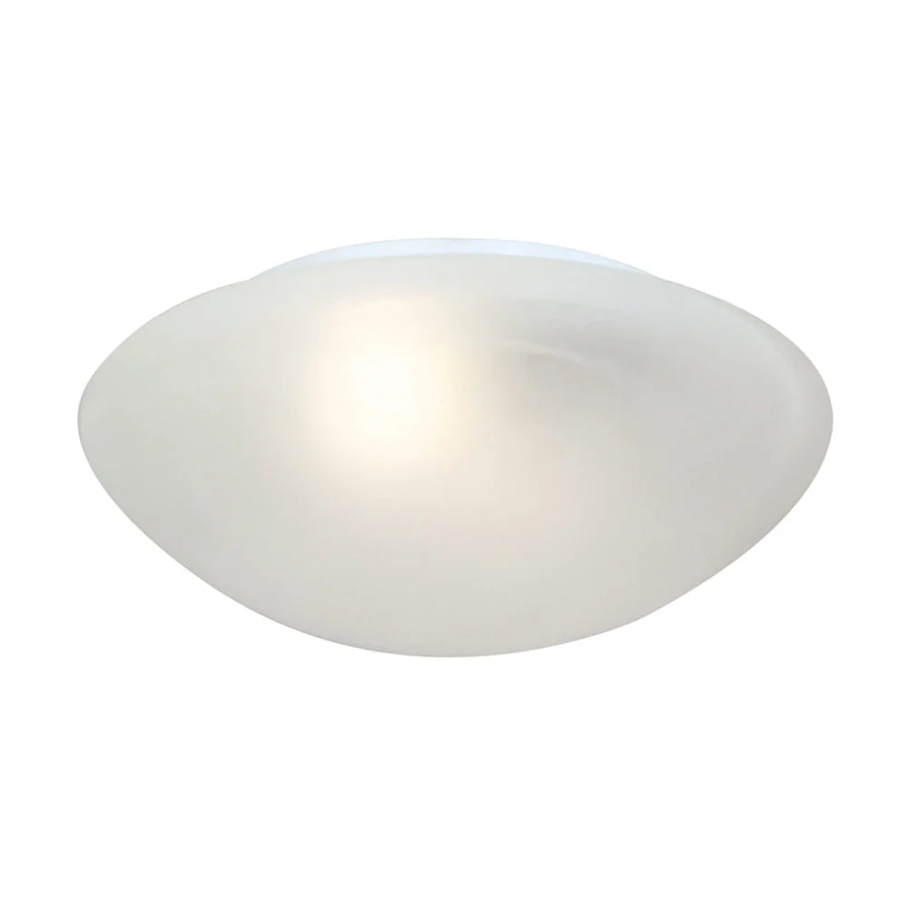 Bathroom Alabaster Ceiling Light 250mm White
