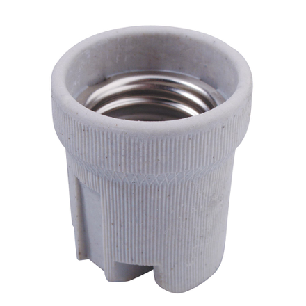Lampholder E27 Porcelain Unskirted