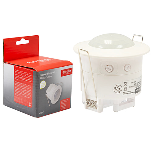 1200W Recessed PIR Motion Sensor