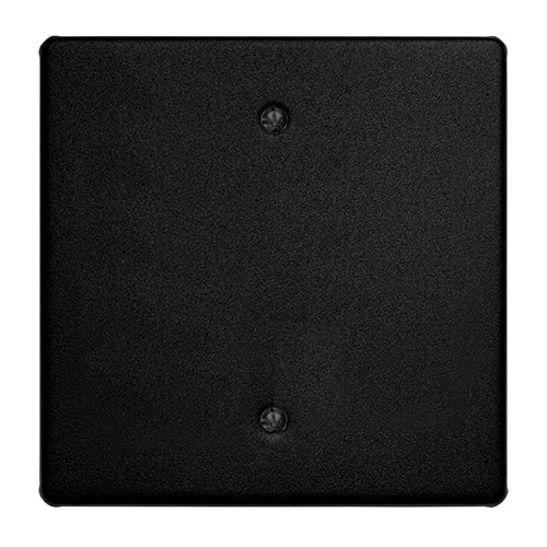 C/T Classic Blank Plate 100x100 Ferro Black