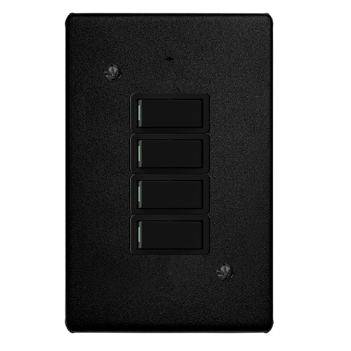 C/T Classic 4L1W Switch 50x100 Ferro Black