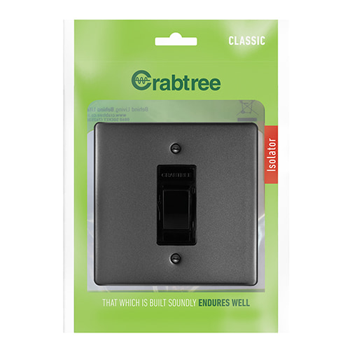 C/T Classic Isolator 60A D/P 100x100 Graphite