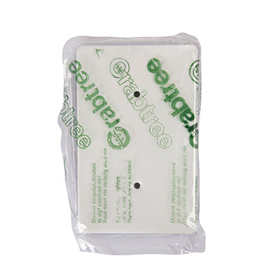 Crabtree Classic Blank Cover Plate Steel White 50x100mm