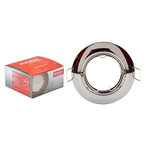 Tilt Curved Rim Downlight 83mm Dia Gun Metal