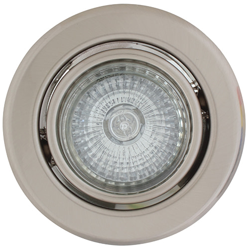 Tilt Downlight 94mm Dia Satin Chrome