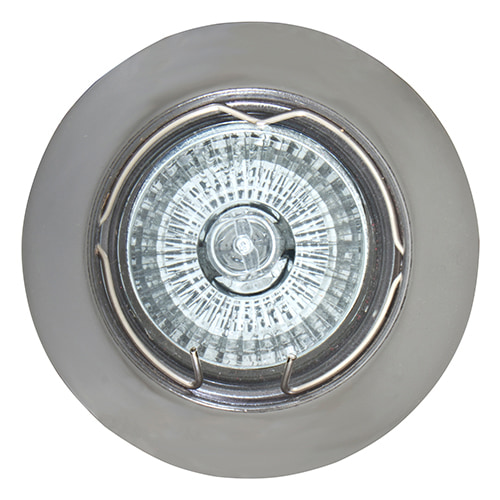 Straight Curved Rim Downlight 78mm Dia Gun Metal