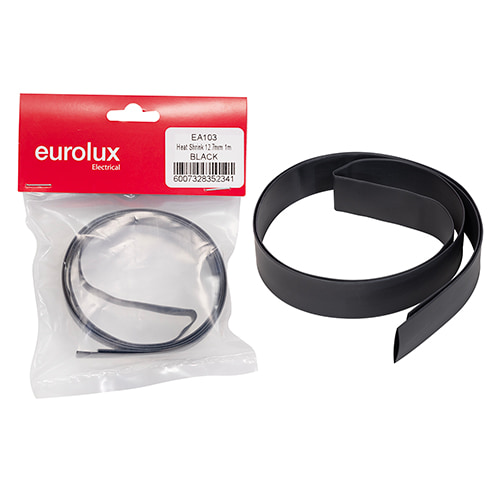 Heat Shrink 12.7mm Black 1m