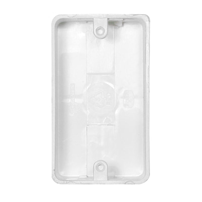 PVC Wall Box 4x2 Single Pack