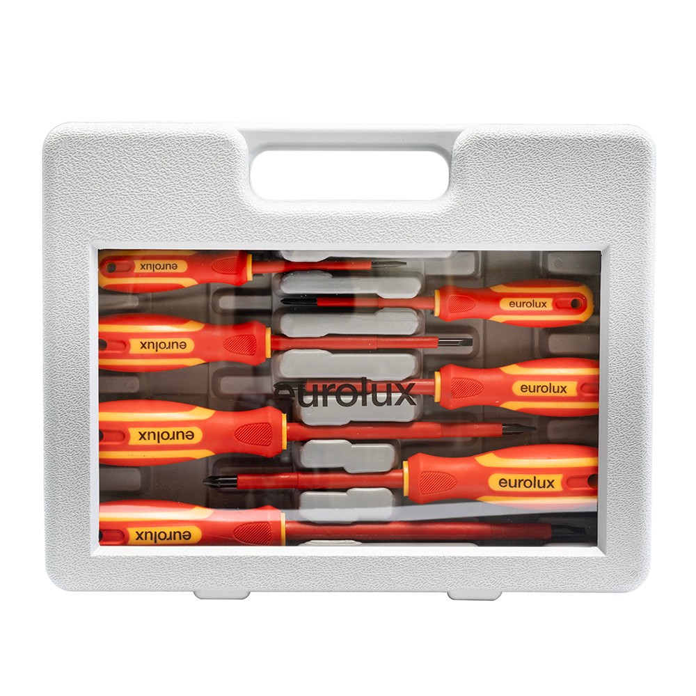 Screwdriver 8Pc Insulated Incl. Case 1000V
