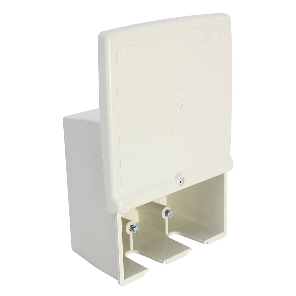 S15-DUO Double Socket Outlet Weatherproof