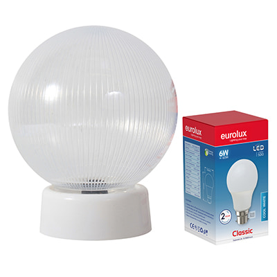 Budget Light Clear Incl. LED A60 6W B22