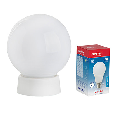 Budget Light Opal Incl. LED A60 6W B22