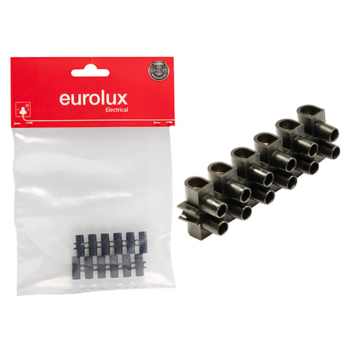 Connector Strip 5Amp Black 12 Way
