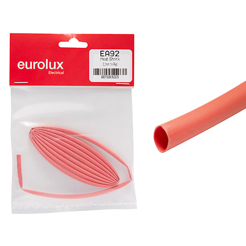 Heat Shrink 3.2mm Red 1m
