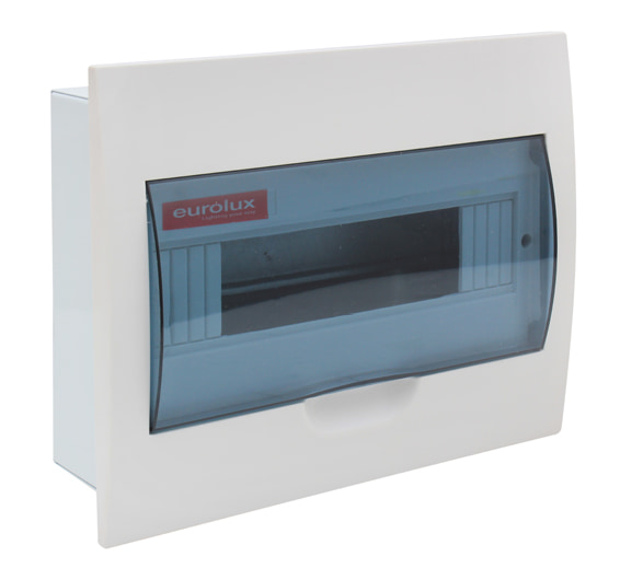 Flush 12 Way Din Rail Distribution Board