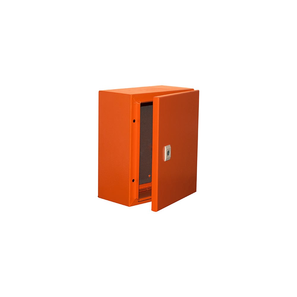 Enclosure M/Steel 300x250x150mm IP65 Orange