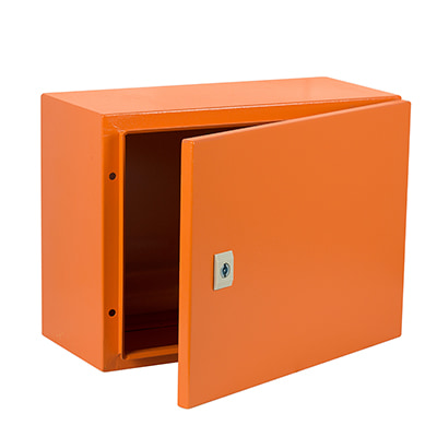 Enclosure M/Steel 300x400x200mm IP65 Orange