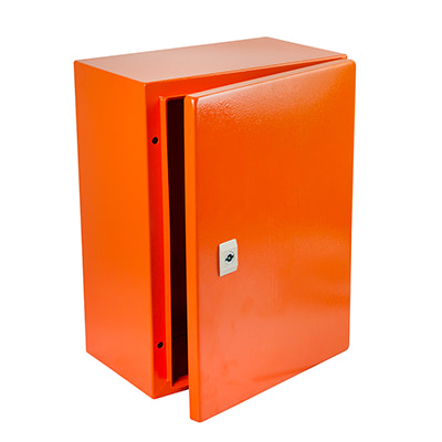 Enclosure M/Steel 400X300X200mm IP65 Orange