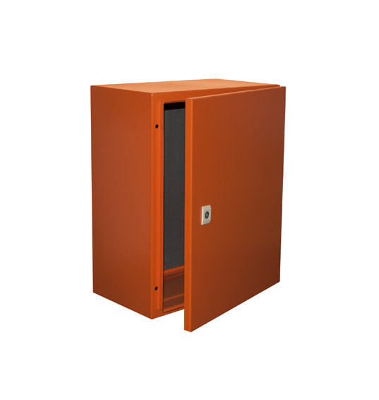 Enclosure M/Steel 500x400x250mm IP65 Orange