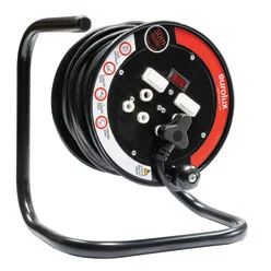 30m 1.5mm Steel Reel Double Socket