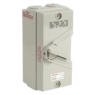 Isolator Switch 3 Pole 35 AMP 440V IP66