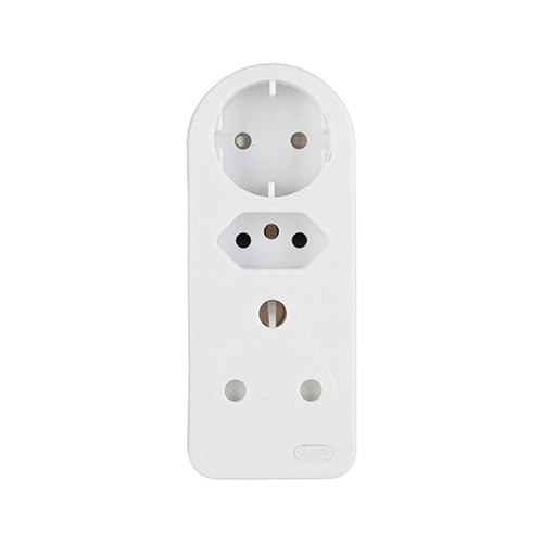 3 Way Adaptor 1xSCH 1x16An 1x16A