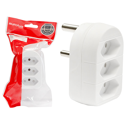 Adaptor 3 Way 3xNew Euro (ZA)