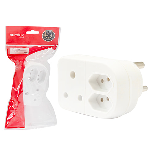 3 Way Adaptor 1x16A 2x16A ZA