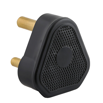 Plug Top 16A 3 Pin Rubber Solid Pin