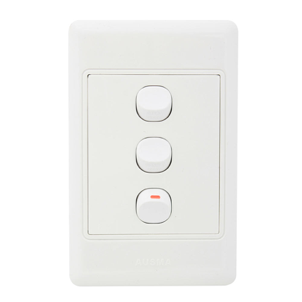 Switch 3 Lever 1 Way Complete