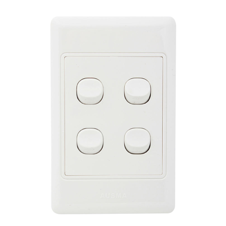 Switch 4 Lever 1 Way Complete