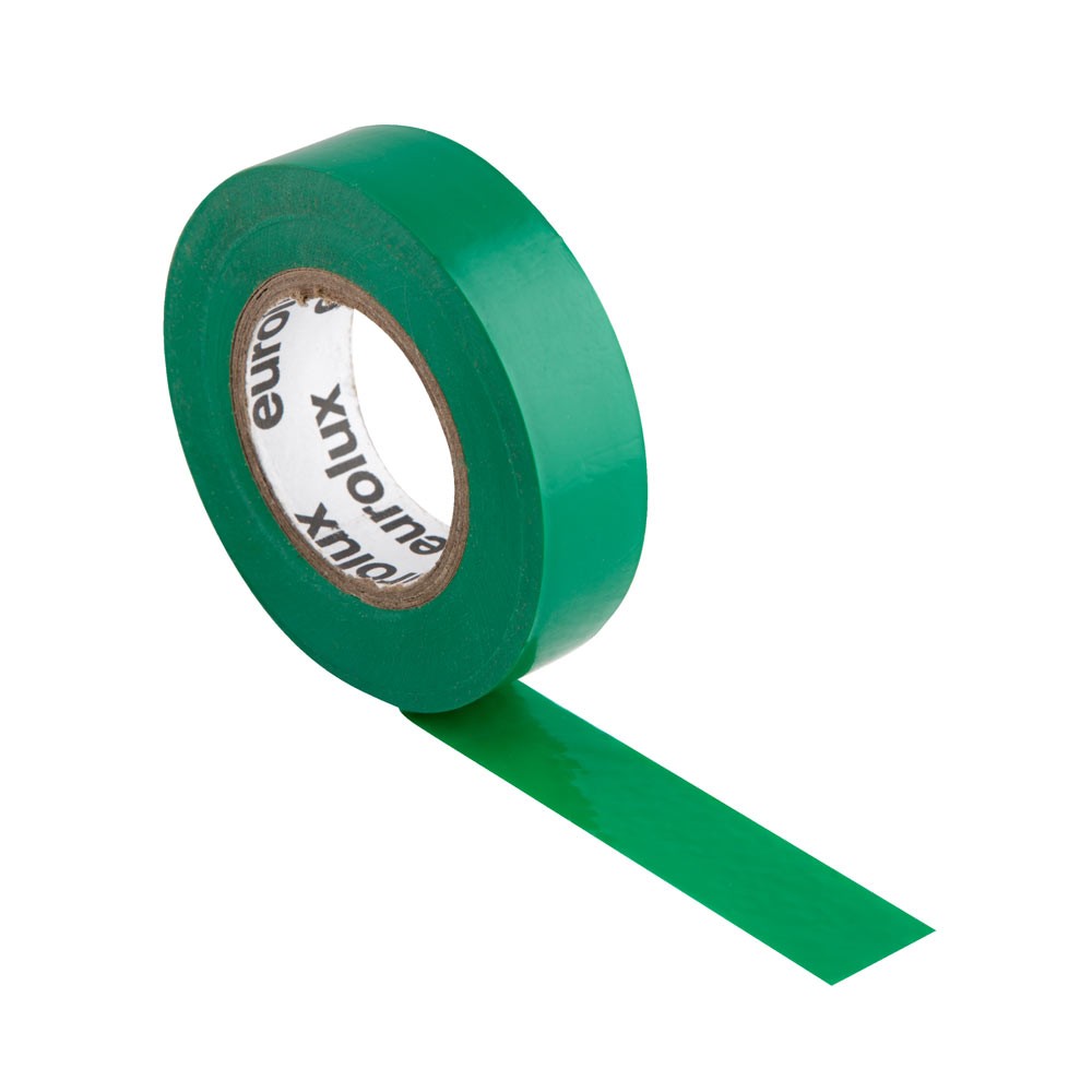 PVC Insulation Tape 20m Green  (0.13mm x 18mm)