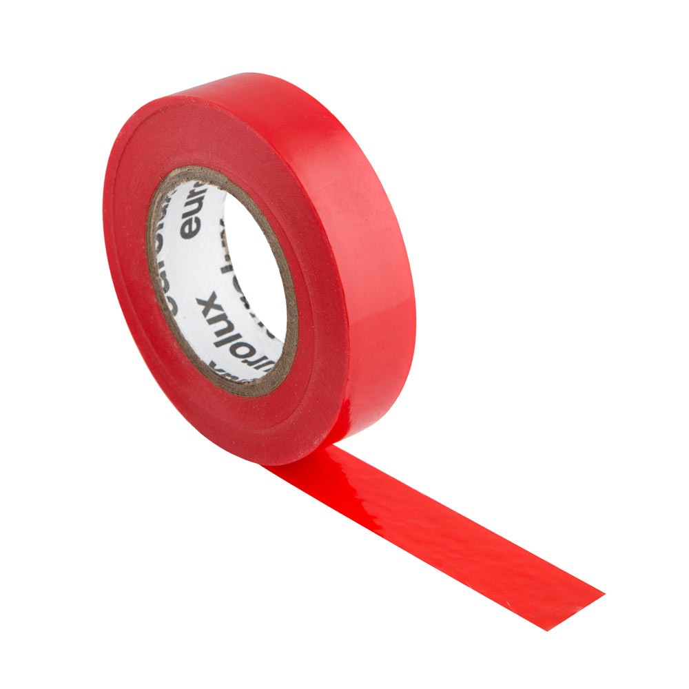 PVC Insulation Tape 20m Red   (0.13mm x 18mm)