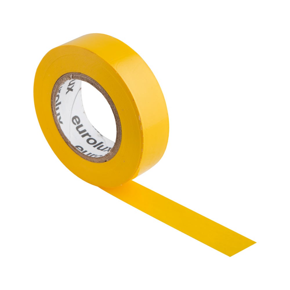 PVC Insulation Tape 20m Yellow  (0.13mm x 18mm)
