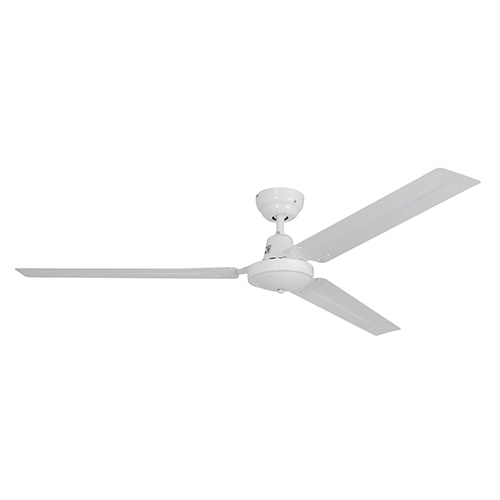 Industrial Ceiling Fan 3 Blades White Motor Power 60W