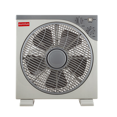 Plastic Desk Fan Box 5 Blades White Motor Power 40W