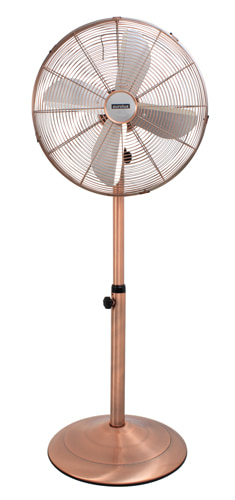 Standing Fan 4 Blades Antique Copper Motor Power 50W