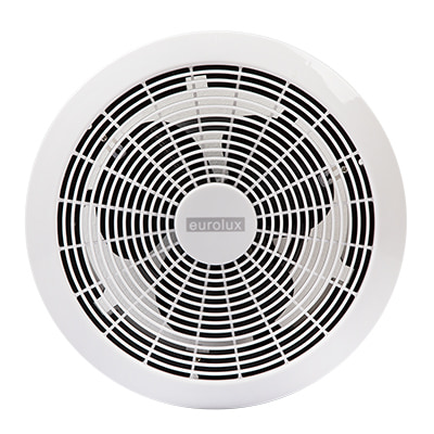Extractor Round Fan 300mm White Motor Power 30W Cut-out 240mm