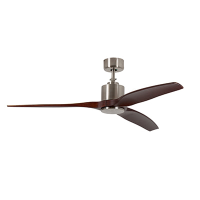 Ceiling Fan 3 Blades Dark Wood Motor Power 40W DC